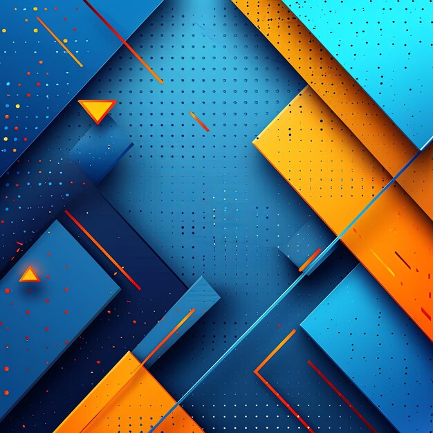 abstract coloured triangle background