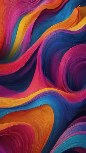 Abstract colourful background wave