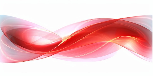 白いデジタル背景の赤い波形の抽象的な構成は活発な色とデジタル美学を組み合わせた視覚的に魅力的なディスプレイを作成します - - ジェネレーティブ・アイ