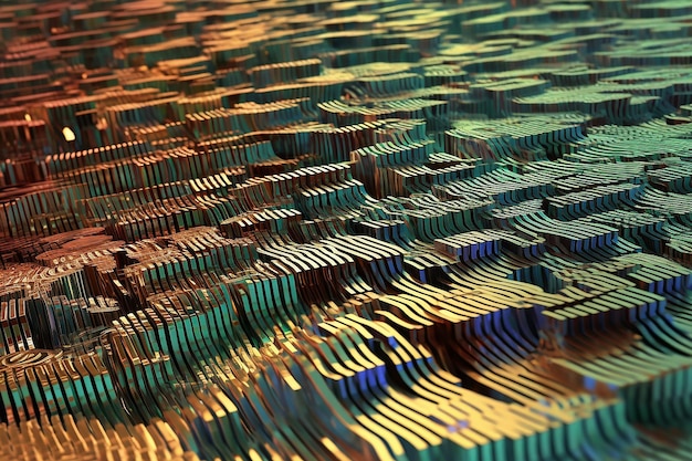 abstract computer background chips future concept