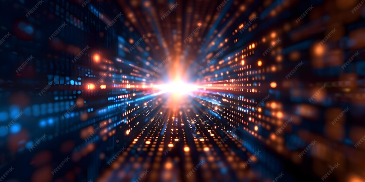 Abstract computer script programming code creating futuristic backdrop