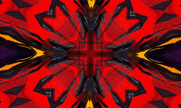 Abstract cool cross kaleidoscope motive x, super resolution for\
your project.