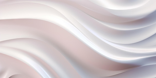 Abstract cream wallpaper Creative cosmetics banner Created with generative AI tools