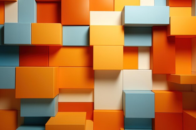 Premium AI Image | Abstract Creative and Colorful Abstract Geometric