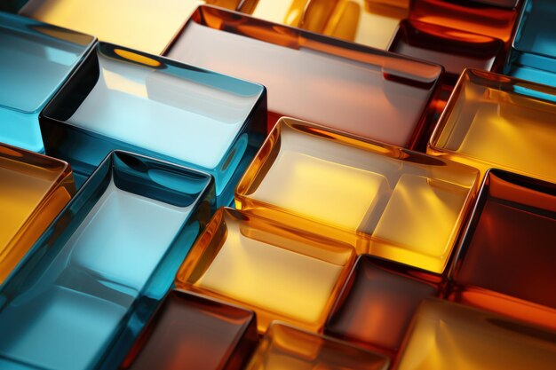 Premium AI Image | Abstract Creative and Colorful Abstract Geometric