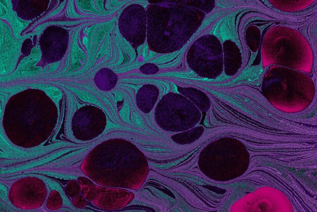 抽象的な創造的な大理石パターン テクスチャしゅうちょうマーブリングの伝統的な芸術
