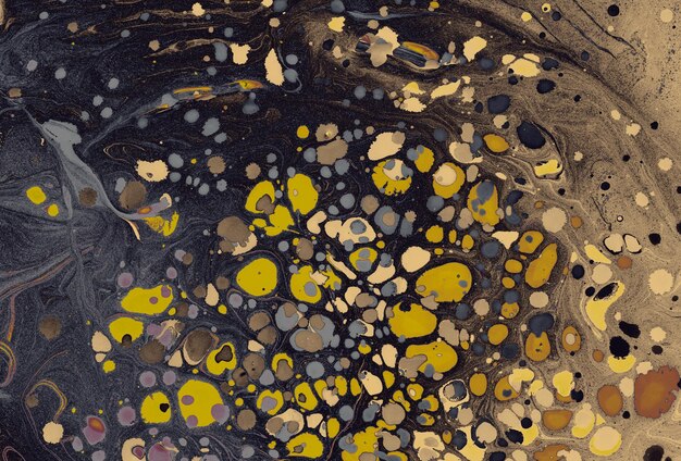 Abstract creative marble pattern texture Traditional art of Ebru marbling