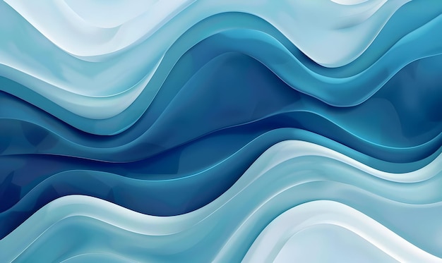 Abstract cruved wave illustration background