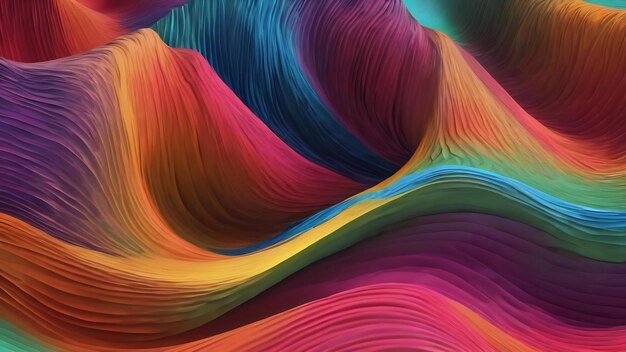 Abstract cruved wave illustration background
