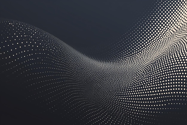 abstract curve en dot design website sjabloon