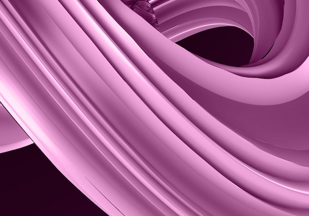 Абстрактная изогнутая бумага HD дизайн фона вишнево-красный цвет
