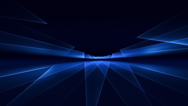 Abstract Cyber Space Background