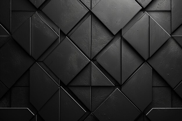 Abstract d background with black paper layers ar c