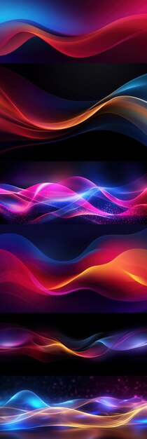 Abstract d rendering of twisted lines modern background design illustration of a futuristic shape