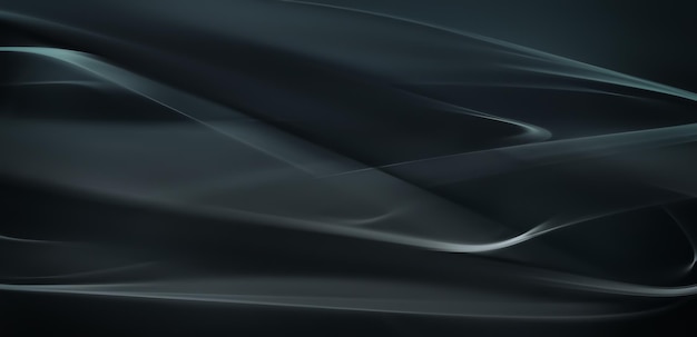 Premium Photo | Abstract dark background with smooth lines