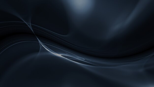 Photo abstract dark background with smooth soft lines