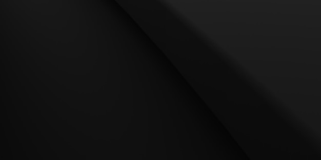 Абстрактный темно-черный фон с минималистичным современным дизайном высокого разрешения для бизнес-презентаций 3d-рендеринга