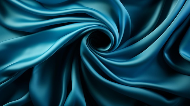 Abstract dark blue background Silk satin Navy blue color Elegant background