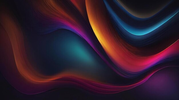 Abstract dark blurred background smooth gradient texture color shiny bright website pattern banne