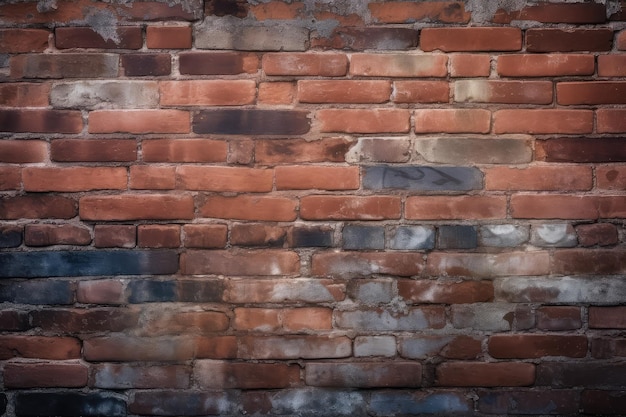 Abstract dark brick wall texture background pattern