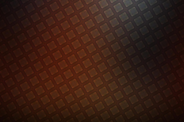 Abstract dark brown background with a pattern of squares