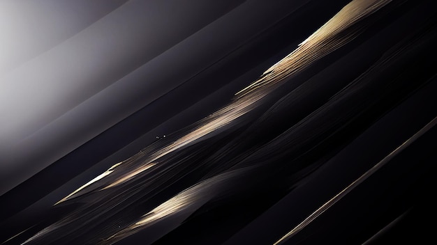 Abstract Dark Diagonal Lines Background With Golden Texture