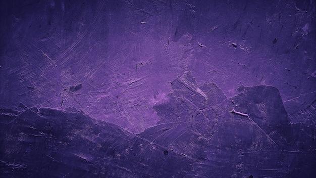 Abstract dark grunge purple wall texture background