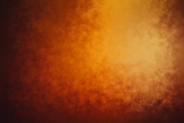 Photo abstract dark grunge yellow orange background texture