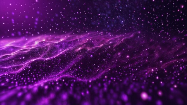 Abstract dark purple background of points