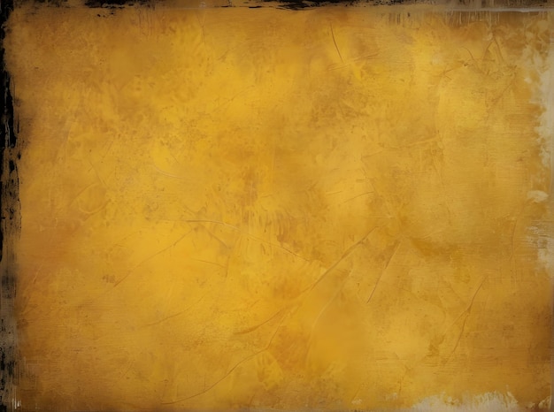 Photo abstract dark yellow grunge texture