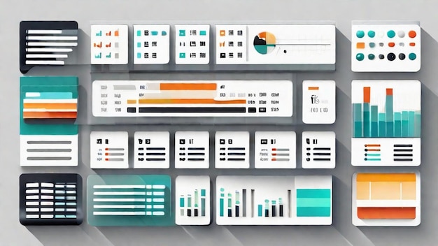 Abstract Data Visualization | Premium AI-generated image