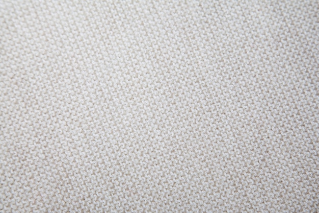 Abstract decorative textured white textile