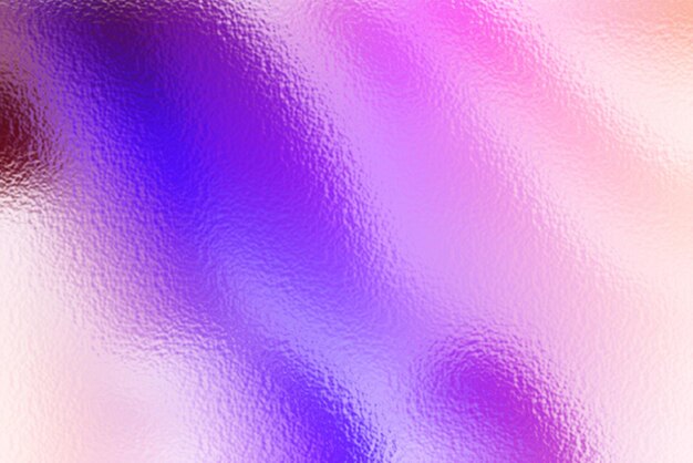 Photo abstract defocused foil texture hologram background