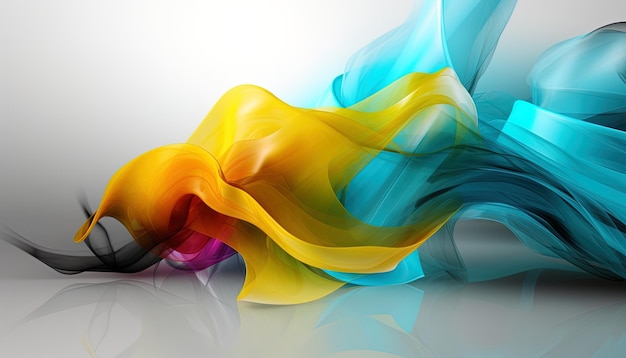 Abstract design background Abstract colorful wavy background