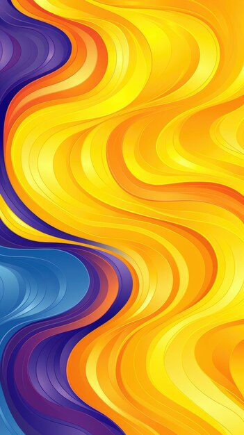 Abstract desktop background flowing lines vibrant colors futuristic gradients smooth epic backdrop