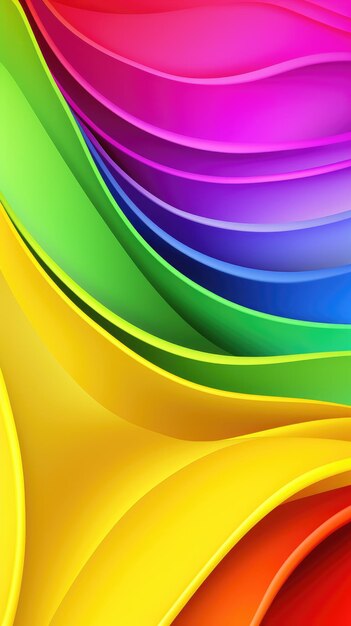 Abstract desktop background flowing lines vibrant colors futuristic gradients smooth epic backdrop