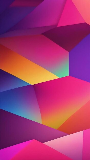 Abstract diagonal geometric colorful gradients background