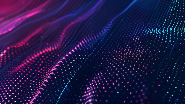 Abstract digital background as design for technology AI data graphics concept