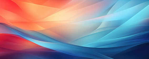 Abstract digital background blending warm and cool hues