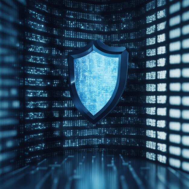 abstract digital background with binary data code abstract digital background with binary data