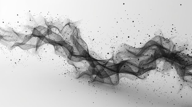 abstract digital communication points technological background network connection structure color plexus effect