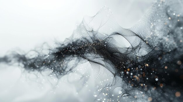 抽象的數碼通訊點 技術背景 網絡連接結構 彩色效應