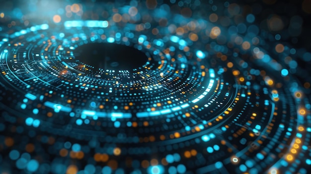 abstract digital interface