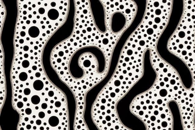 Abstract distort line art background