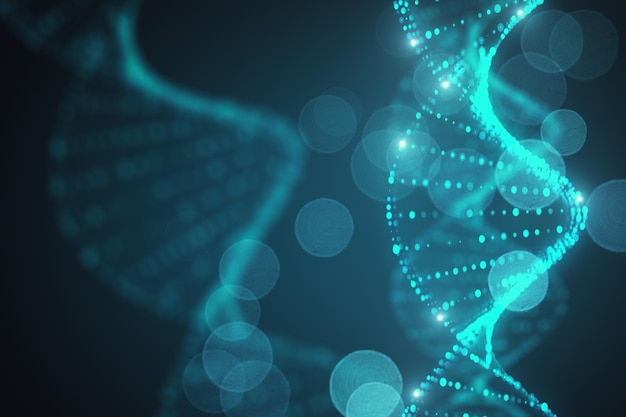 Abstract DNA background