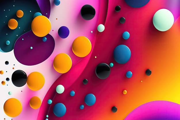 Abstract dots background