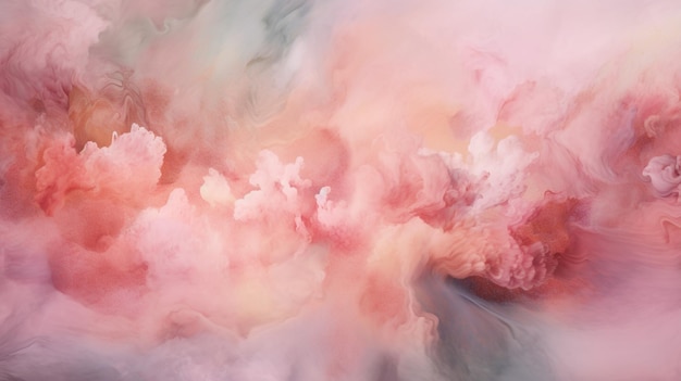 Абстрактный мечтательный акварельный розовый блеск фона и обоев