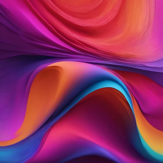 Abstract dynamic colors blend gradient background