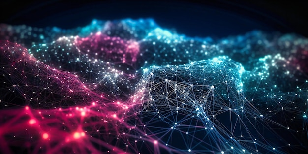 Abstract of a dynamic digital system with network lines