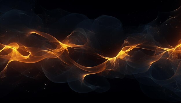 Abstract electrifying lines smoky fractal pattern